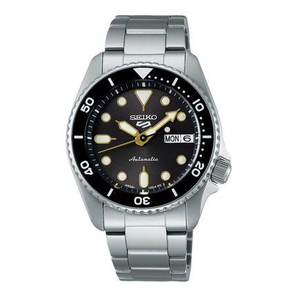 Seiko 5 Sports SRPL79K1 SKX Series New Colour Collection Street Stonewash Dial Stainless Steel Strap