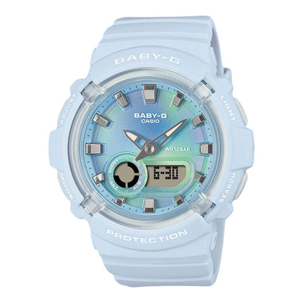 Casio Baby-G BGA-280TD-2ADR Tie Dye Digital Analog Dial Ice Blue Resin Band