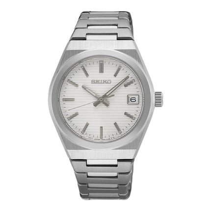 Seiko Ladies SUR573P1 Discover More Silver Dial Stainless Steel Strap