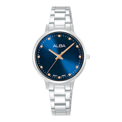 Alba Fashion ARX149X1 Ladies Blue Dial Stainless Steel Strap
