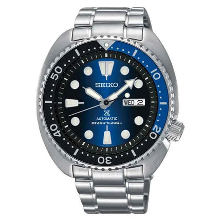 Seiko Prospex Sea Turtle SRPC25K1 Men Blue Dial Stainless Steel Strap