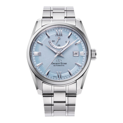 Orient Star RE-AU0109L Contemporary Date Automatic Blue Dial Stainless Steel Strap