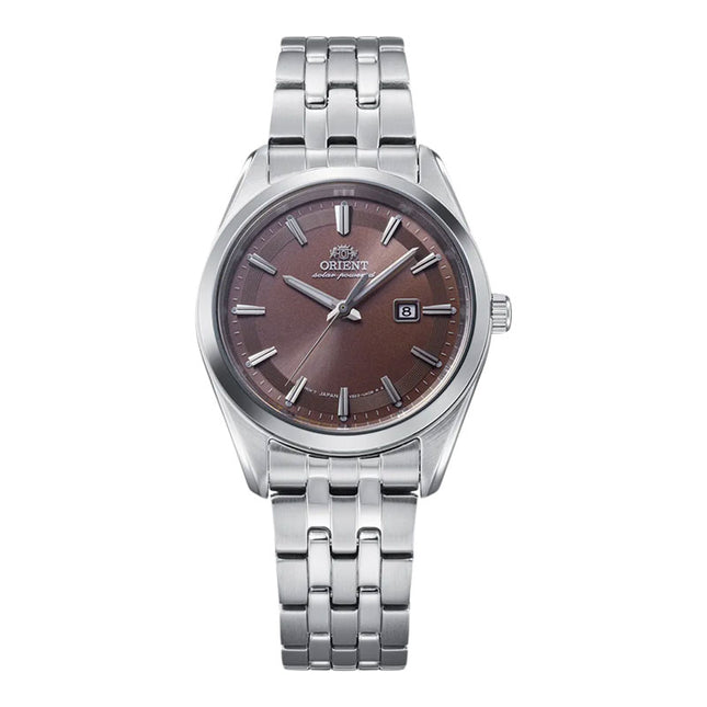 Orient Contemporary RA-WG0603R Stretto Solar Brown Dial Stainless Steel Strap