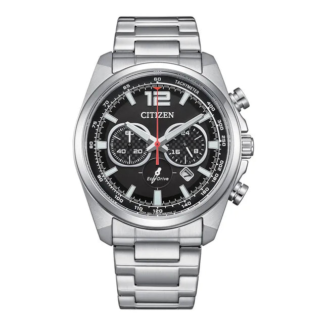 Citizen Chronograph CA4640-50E Eco Drive Black Dial Stanless Steel Strap