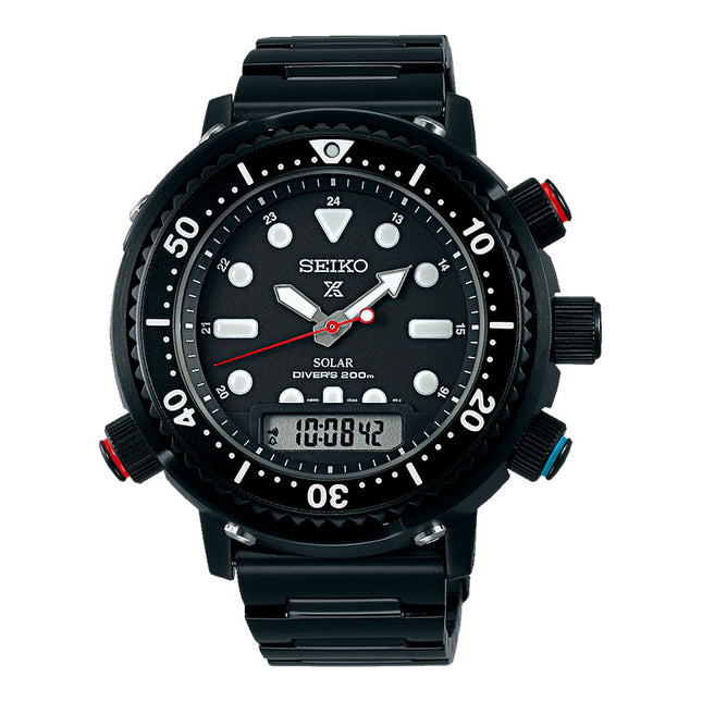 Seiko Prospex SNJ037P1 Commando Arnie Hybrid Divers 40th Anniversary Solar Limited Edition