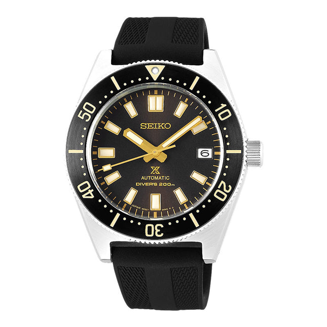 Seiko Prospex SPB147J1 Automatic 1965 Heritage Diver Watch Brown Dial Black Rubber Strap