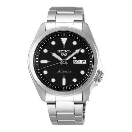 Seiko 5 Sports SRPE55K1 SKX Sports Style Automatic Black Dial Stainless Steel Strap