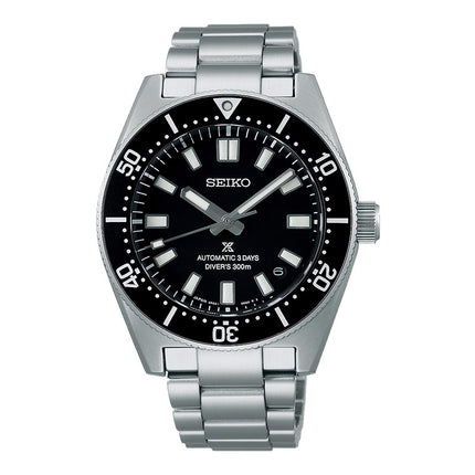 Seiko Prospex SPB453J1 New 62MAS 1965 Diver Facelift Black Dial Stainless Steel Strap
