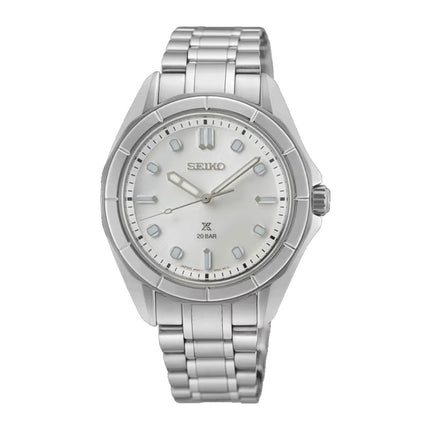Seiko Prospex Sea SUR595J1 Ladies White Dial Stainless Steel Strap