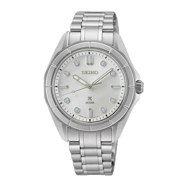 Seiko Prospex Sea SUR595J1 Ladies White Dial Stainless Steel Strap