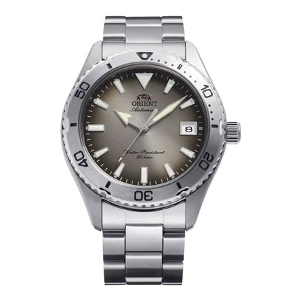 Orient Mako 40 RA-AC0Q16N Automatic Men Grey Gradation Dial Stainless Steel Strap Limited Edition