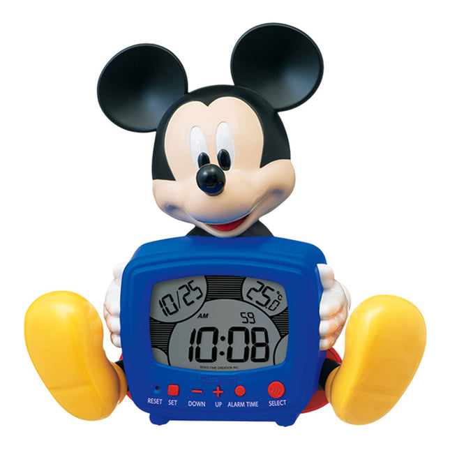 Seiko Alarm Clock FD485A Mickey Mouse Talking Alarm Digital Dial