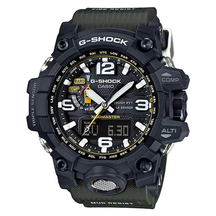 Casio G-Shock Mudmaster GWG-1000-1A3DR Master Of G Triple Sensor Green Resin Band