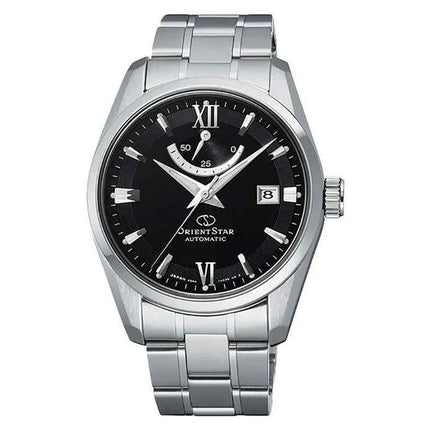 Orient Star RE-AU0004B Men Contemporary Date Black Dial Stainless Steel Strap