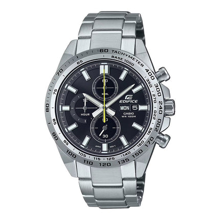 Casio Edifice EFR-574D-1AVUDF Chronograph Black Dial Stainless Steel Band