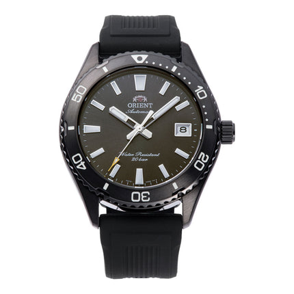 Orient Mako 40 RA-AC0Q10N Automatic Men Black Dial Black Rubber Strap