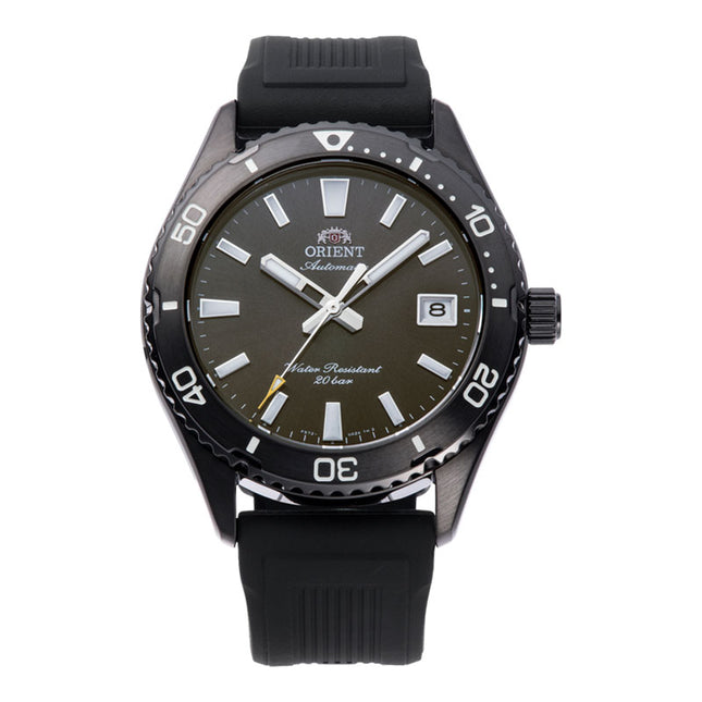 Orient Mako 40 RA-AC0Q10N Automatic Men Black Dial Black Rubber Strap