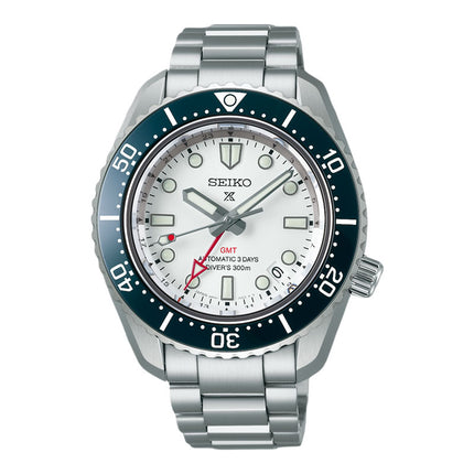 Seiko Prospex SPB519J1 1968 Heritage Diver’s GMT 60th Anniversary Silvery White Dial St Steel Strap
