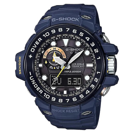 Casio G-Shock GULFMASTER GWN-1000NV-2ADR Navy Blue Stainless Steel Resin Band