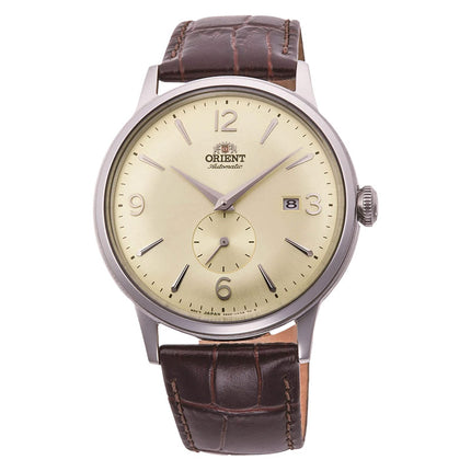 Orient Classic RA-AP0003S Automatic Men Ivory Dial Brown Leather Strap