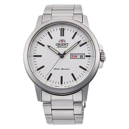 Orient Commuter RA-AA0C03S Men Silver Dial Stainless Steel Strap