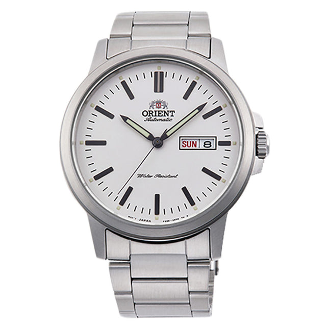 Orient Commuter RA-AA0C03S Men Silver Dial Stainless Steel Strap