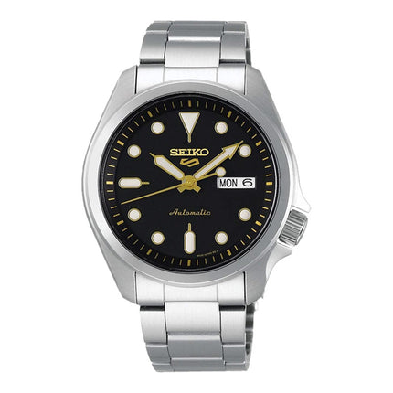 Seiko 5 Sports SRPE57K1 SKX Sports Style Automatic Black Dial Stainless Steel Strap