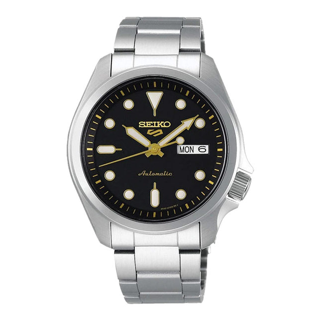 Seiko 5 Sports SRPE57K1 SKX Sports Style Automatic Black Dial Stainless Steel Strap