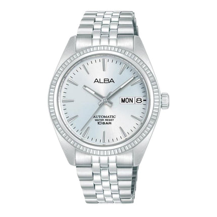 Alba Mechanical AL4805X1 Ladies Automatic Silver Dial Stainless Steel Strap