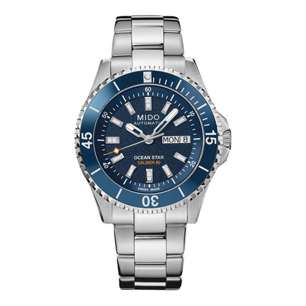 MIDO Ocean Star 200 M026.930.11.041.00 Automatic Blue Dial Stainless Steel Strap