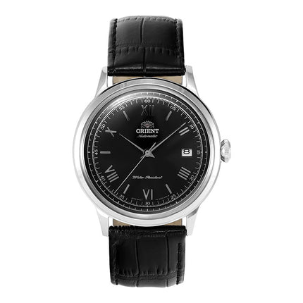Orient Bambino TAC0000AB Automatic 2nd Generation Men Black Dial Black Leather Strap