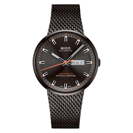 MIDO Commander M031.631.33.061.00 Icone Black Dial Black Mesh Strap