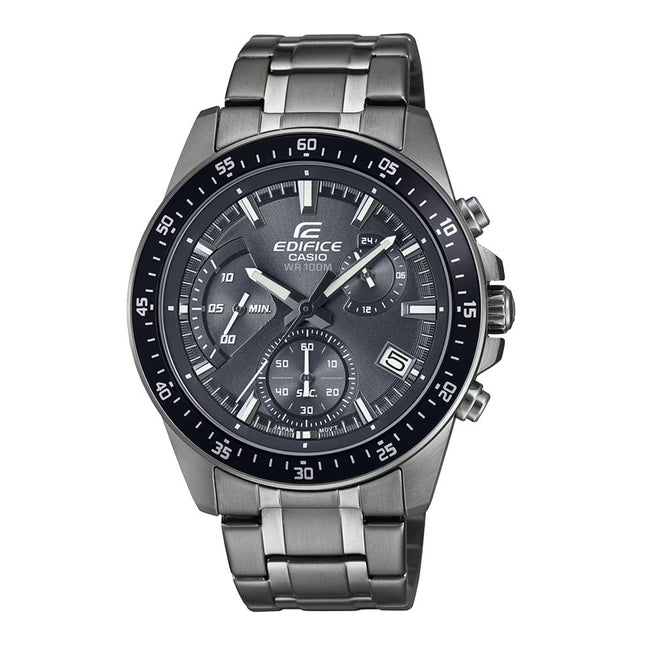 Casio Edifice EFV-540DC-1CVUDF Chronograph Grey Dial Grey Stainless Steel Band