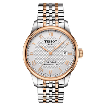 Tissot Le Locle Powermatic 80 39.3mm T-Classic T006.407.22.033.00 Silver Dial Stainless Steel Strap