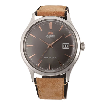 Orient Classic TAC08003A Bambino Automatic Grey Dial Brown Leather Strap