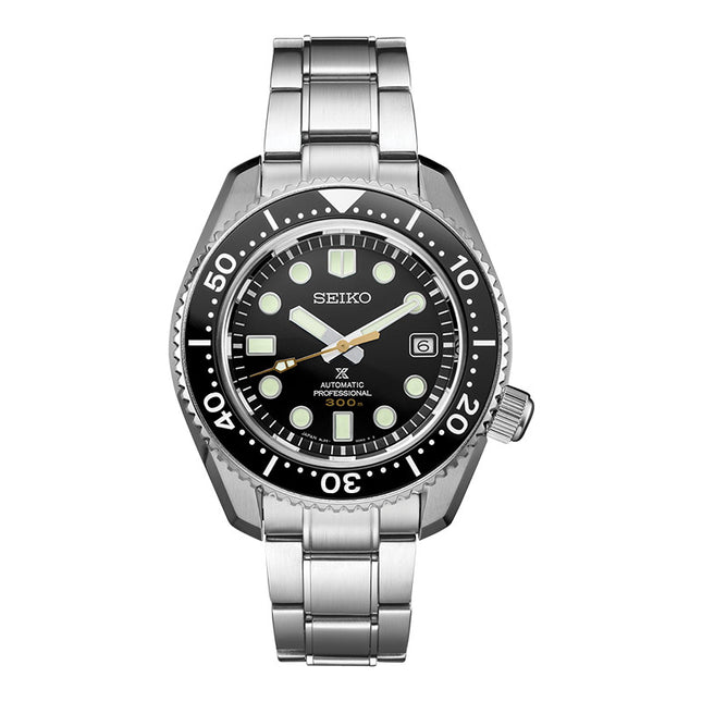 Seiko Prospex SLA021J1 Marinemaster Automatic Black Dial Stainless Steel Strap