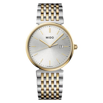 MIDO Dorada M033.410.22.031.00 Men Silver Dial Dual Tone Stainless Steel Strap
