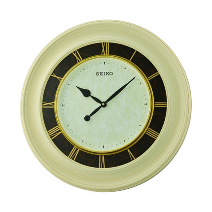 Jam Dinding Seiko QXA646C 57 cm Ivory Dial Round Case