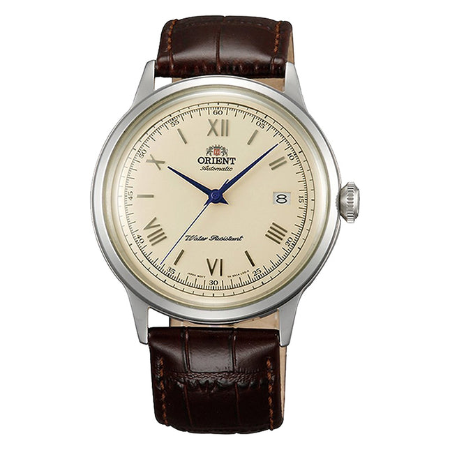 Orient Bambino TAC00009N Classic Cream Dial Brown Leather Strap