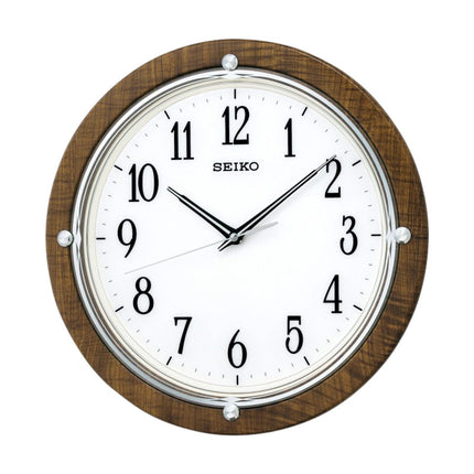 Jam Dinding Seiko QXZ004B 33cm White Dial Round Case
