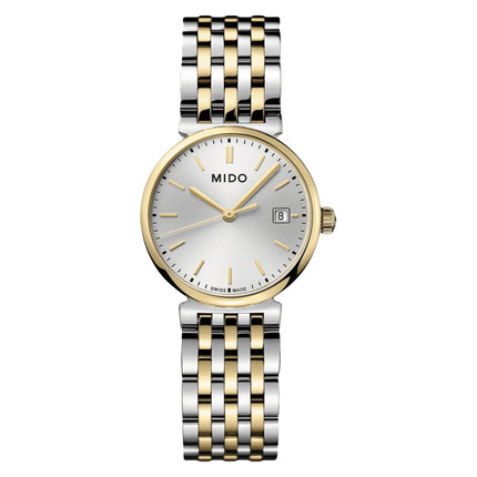 MIDO Dorada M033.210.22.031.00 Silver Dial Dual Tone Stainless Steel Strap