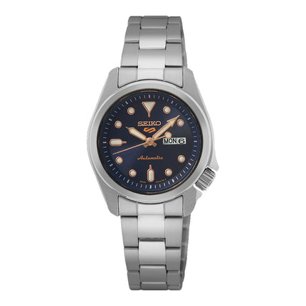 Seiko 5 Sports SRE003K1 5KX SKX Sports Style Automatic Dark Blue Dial Stainless Steel Strap