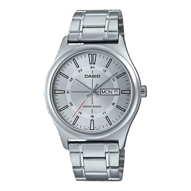 Casio General MTP-V006D-7CUDF Men Silver Dial Stainless Steel Band
