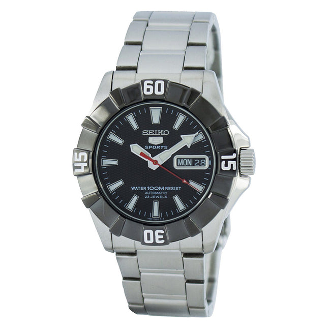 Seiko 5 Sports SNZF61K1 Automatic Black Dial Stainless Steel Strap