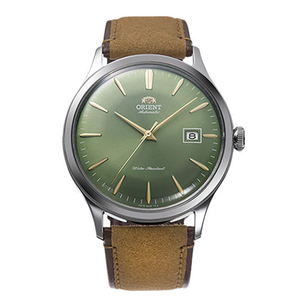 Orient Classic RA-AC0P01E Bambino Automatic Green Dial Brown Leather Strap