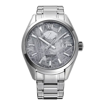 Orient Star M34 F8 RE-BX0010A Date Meteorite Dial St Steel Strap 75th Anniversary Limited Edition