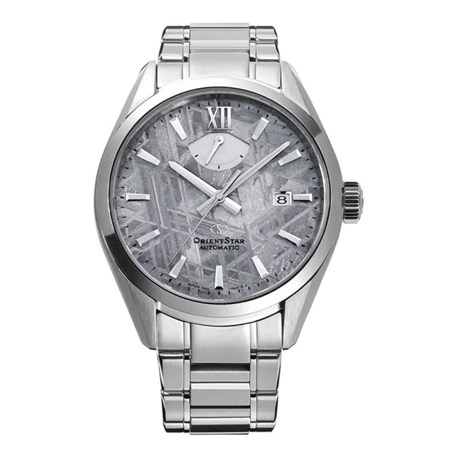 Orient Star M34 F8 RE-BX0010A Date Meteorite Dial St Steel Strap 75th Anniversary Limited Edition