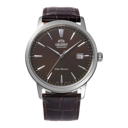 Orient Contemporary RA-AC0F17Y European Exclusive Men Automatic Brown Dial Brown Leather Strap