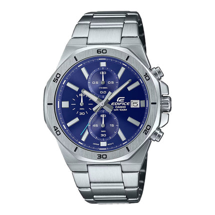 Casio Edifice EFV-640D-2AVUDF Chronograph Men Blue Dial Stainless Steel Band