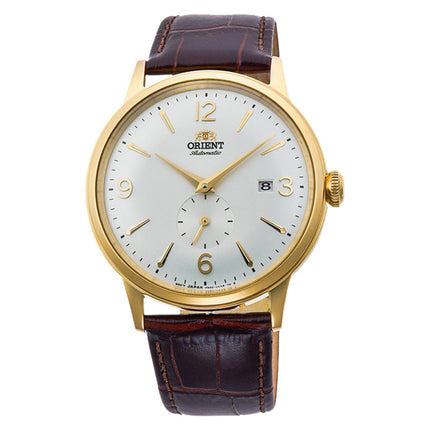 Orient Classic RA-AP0004S Automatic Men White Dial Brown Leather Strap